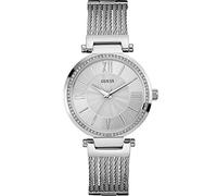 Guess W0638L1 - Reloj de Lujo para Mujer, Color Plateado