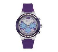 GUESS Reloj Analógico para Mujer de Cuarzo con Correa en Silicona W0772L5