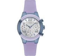 GUESS Reloj Analógico para Mujer de Cuarzo con Correa en Silicona W0958L2