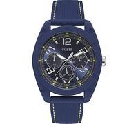 GUESS Reloj Analógico para Hombre de Cuarzo con Correa en Silicone W1256G3