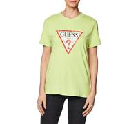 Guess W2BI69K8FQ1 - Camiseta para mujer, color verde y rojo, verde, XS