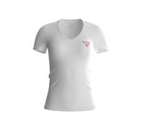 Camiseta de mujer con cuello de pico Guess Mini Triangle S