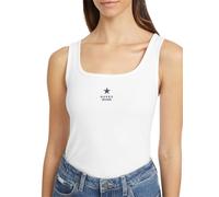 Guess Top W4YP48 KA0H1 Mujer - Blanco/Negro - Talla S