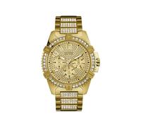 Guess Watches Gents Reloj Hombre Caja De Acero Pulsera Acero De Color Oro Resistente Al Agua 5 Atm W0799g2