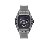 Guess Watches Gents Reloj Hombre Caja De Policarbonato Pulsera Silicona De Color Gris Resistente Al Agua 5 Atm Gw0203g9