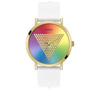 Guess Reloj para mujer Imprint W1161G5, analógico de cuarzo y brazalete de plástico