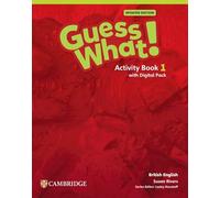 Guess What! British English Level 1 Activity Book with Digital Pack Updated