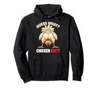 Guess What Chicken Butt Funny Chicken Men Women Kids Sudadera con Capucha