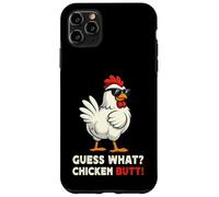Guess What Chicken Butt Meme Funny Chicken Farmer Carcasa para iPhone 11 Pro MAX