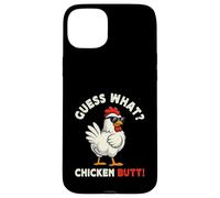Guess What Chicken Butt Meme Funny Chicken Farmer Carcasa para iPhone 15 Plus