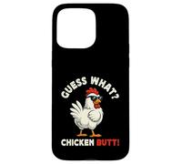 Guess What Chicken Butt Meme Funny Chicken Farmer Carcasa para iPhone 15 Pro MAX