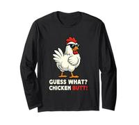 Guess What Chicken Butt Meme Funny Chicken Farmer Manga Larga