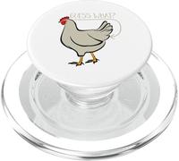 Guess What Chicken Farm Pet Chick Eggs Niños Hombres Mujeres PopSockets PopGrip para MagSafe