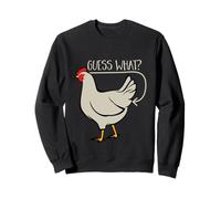 Guess What Chicken Farm Pet Chick Eggs Niños Hombres Mujeres Sudadera