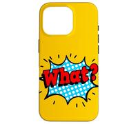 Guess What? Cool Pop Art Style Illustration Graphic Designs Carcasa para iPhone 16 Pro