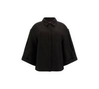 GUESS Whitney Rolled Up Ss Jet Black A996 Talla: 44 | Blusas Outlet | Mujer | Negro