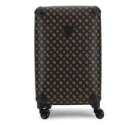 Guess Wilder Maleta con 4 ruedas moreno, fibra sintética, 39 x 64 x 28cm