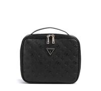 Guess Wilder Neceser negro, imitación de cuero, 26 x 10 x 21cm
