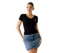 Guess Woman'S T-Shirt Slim FIT T-Shirts SS VN Mini Triangle tee L