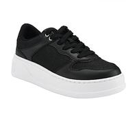 Guess Women's CLEVA Sneaker, Black 002, 11
