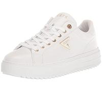 GUESS Zapatillas Denesa para mujer, blanco 145, 40 EU
