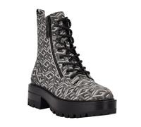 GUESS Women's Fearne Combat Boot, Black 008, 40 EU