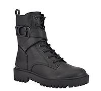 GUESS Women's Orana Combat Boot, Black, 6.5