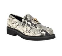 Guess Women's Shatha Loafer, Medium, Black Snake Multi 005, 38 EU