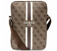 GUESS WONDEE - Funda para Tablet con Capacidad de hasta 10 Pulgadas, Disfruta de la Moda como Estilo de Vida con Esta Bolsa Organizador de Gadgets, Regalo Original para Mujer, marrón y, Marrón y