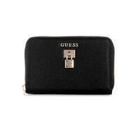 Guess Yesba BG7833140-BLA SLG Medium Zip Around - Cartera para Mujer, Color Negro