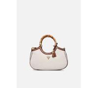 Guess Zabry Large Bamboo Satchel T.U Beige