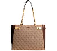 Guess Zadie Bolsa De Compras Con Logo 4G En Latte