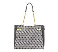 GUESS Zadie Logo Girlfriend Tote Black Logo
