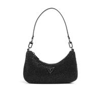 Guess Zalina Bolso de hombro negro, aluminio, mujer