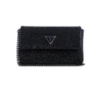 Guess Bolso de hombro Zalina Mini Flap aluminio negro mujer