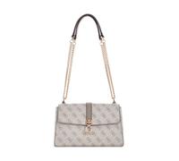 Guess Zamira Bolsa de hombro 26 cm dark taupe logo (TAS029389)