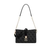GUESS Zamira Top Zip Shoulder Bag Coal Logo