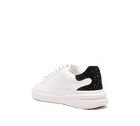 Guess Zapatillas clásicas Mujer, Blanco/Negro FLTELB LEA12 WHBLK (Blanco/Negro, Sistema Tallas Calzado EU, Adulto, Números, Mediano, 40)