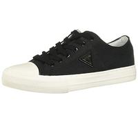 Guess - Zapatillas de Gimnasia con Cordones para Mujer, Negro -, 39 EU