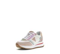 GUESS Zapatillas deportivas bajas 'Eagar' marrón / oro / plata / blanco 39 marrón / oro / plata / blanco