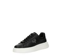 GUESS Zapatillas deportivas bajas 'ELBAN' negro / plata 46 negro / plata
