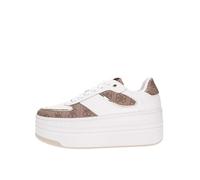 Guess Zapatillas Mujer Beige Fljllifal12, beige, 40 EU Larga