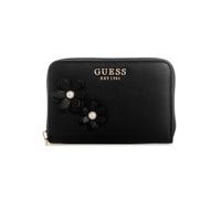 GUESS Zaria - Cartera Mediana con Cremallera, Color Negro, Negro -, Talla Unica