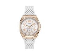 Guess – Reloj de silicona Zest para mujer – Blanco clásico