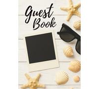 Guest Book: A Coastal Vacation Keepsake for Airbnb, VRBO, and Vacation Rentals, Perfect for Beach Houses, Ocean Cabins, and Seaside Retreats