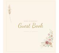 Guest Book: A Keepsake Guest Book for Weddings, Birthdays, Baby Showers, Anniversaries & Every Special Occasion - 147 Guest Spaces, Gift Log & Photo Pages Included