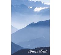 Guest Book: Charming Visitor Log | AirBnB, VRBO, Holiday Home | Mountain Edition | 7x10 in | 100 Pages