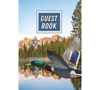 Guest Book: Duck On Every Good Fun Page Of This Nice Sign In Book For All Ages (Color Edition)