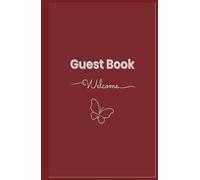 Guest Book: Ideal for your Airbnb, hotel or guest house visitors to leave their comments and feedback