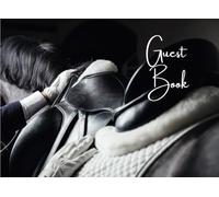 Guest Book: Jockey and Horse Visitor Sign In Register With Date, Name, Email and Message Columns | Compact and Small Soft Cover To Suit Any Country ... Farmstay, Vacation Home or Bed and Breakfast